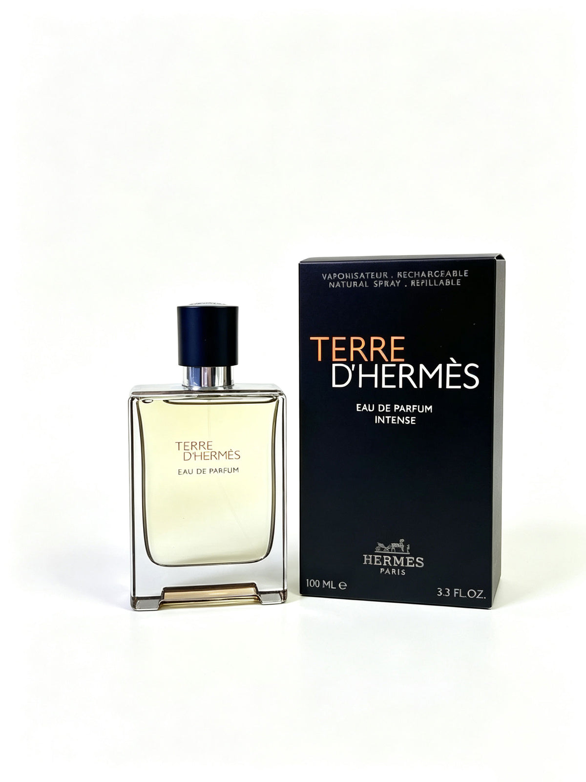 Hermès Terre d'Hermès Eau de Parfum Intense Refillable Spray 100 ml / 3.3 FL.OZ