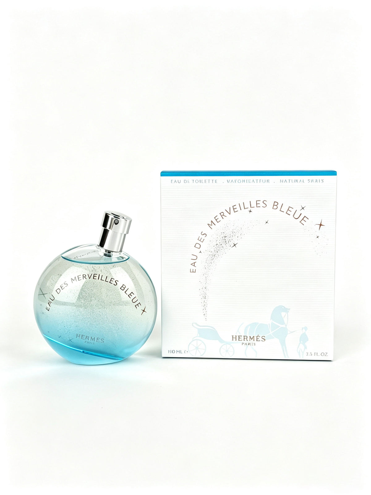 Hermès Eau des Merveilles Bleue Eau de Toilette Spray 100 ml / 3.3 FL.OZ
